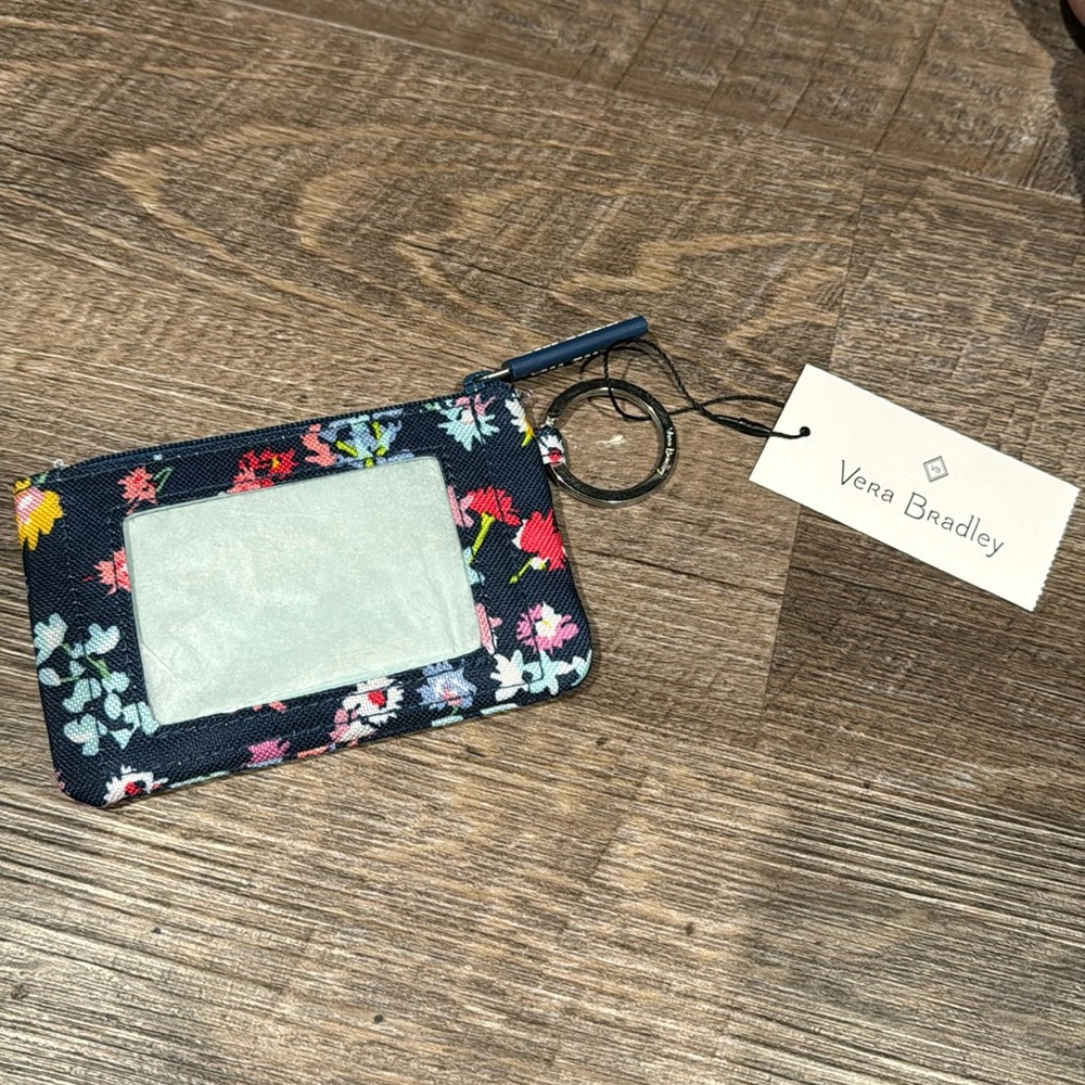 NWT Vera Bradley Lighten Uo Zip ID Case